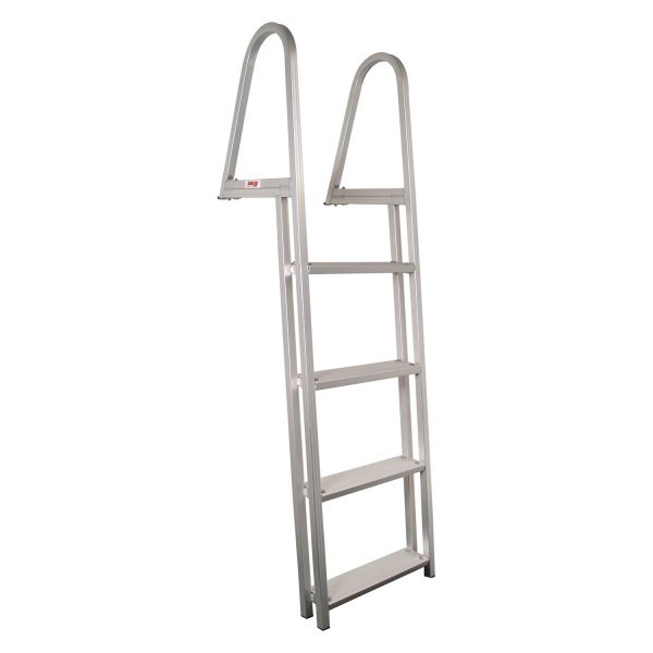 Extreme Max® - 44-4/5" H Aluminum 4-Step Tilt Pontoon/Dock Ladder