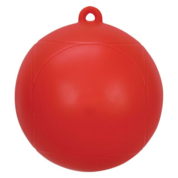 Extreme Max® - BoatTector Premium 8.5" D Red PVC Slalom/Marker Buoy