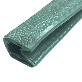 Fairchild® - 50' L Standard Double Lip Edge Trim with Segmented Steel Core for 0.032"-0.125" Edge
