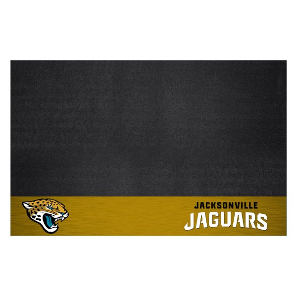 FanMats® - Grill Mat with "Jaguar" Logo & "Jacksonville Jaguars" Wordmark