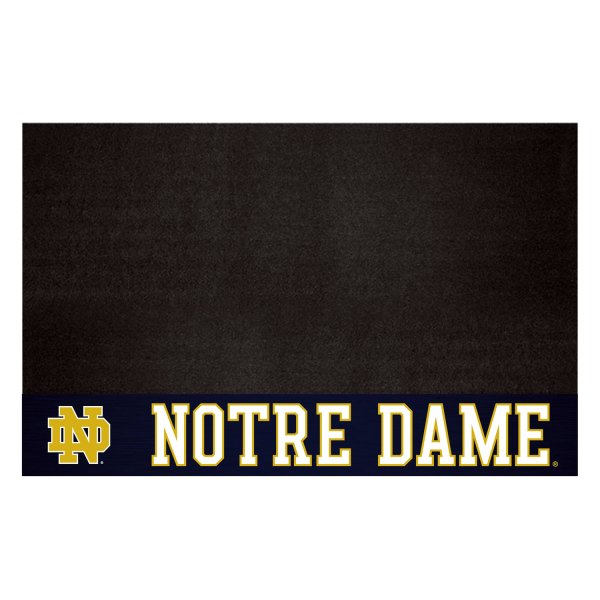FanMats® - Grill Mat with "ND" Logo & "Notre Dame" Wordmark