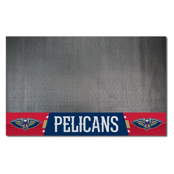 FanMats® - Grill Mat with "Pelican with Wordmark" Logo & "New Orleans" Wordmark