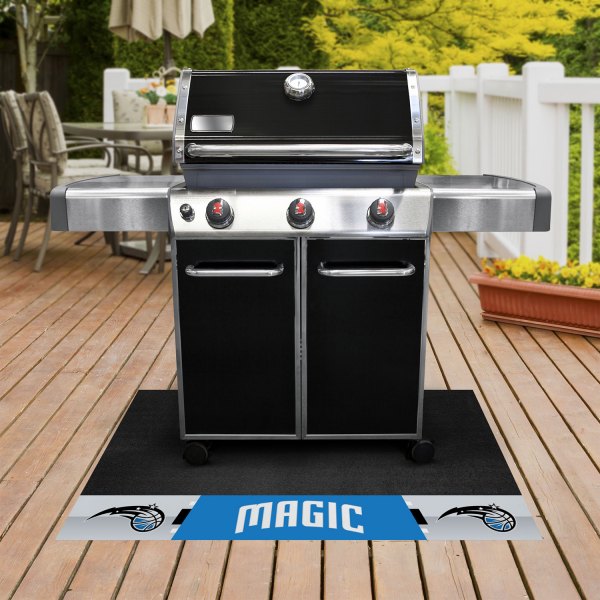 FanMats® - Grill Mat with "Icon with Wordmark" Logo & "Orl&o" Wordmark