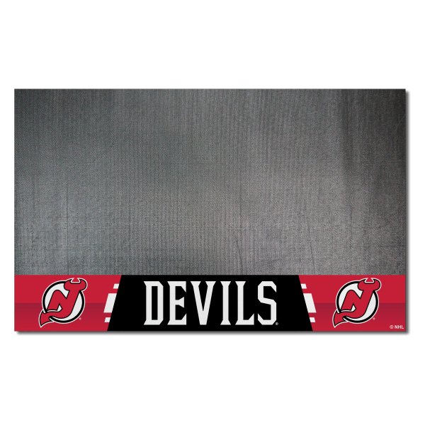 FanMats® - Grill Mat with "NJ Devil Horn" Logo & Wordmark