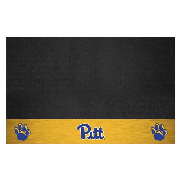 FanMats® - Grill Mat with "Script 'Pitt'" Logo
