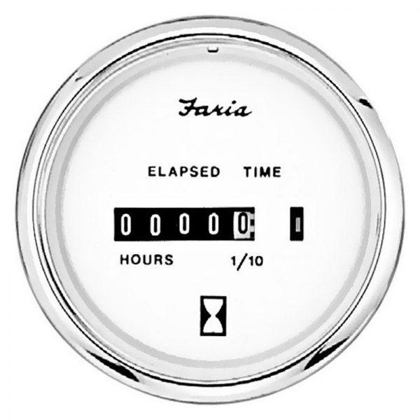 Faria Beede Instruments® - Chesapeake White Dial/Polished Stainless ...