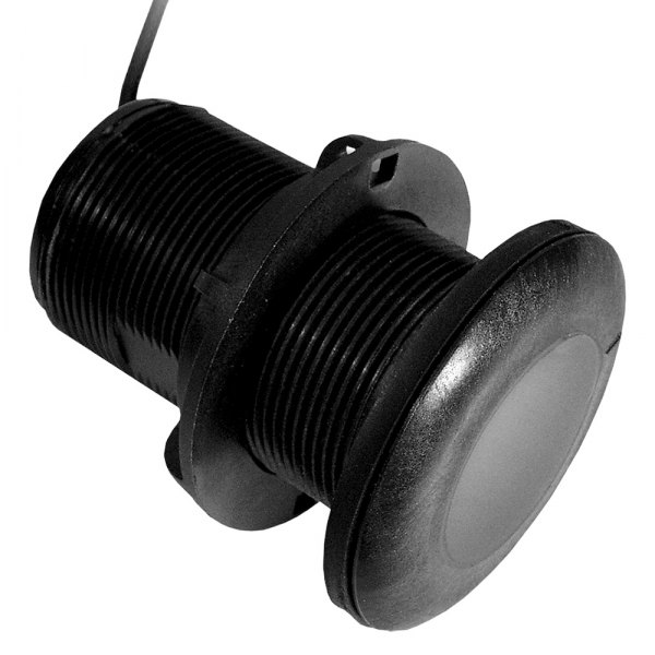 Faria Beede Instruments® - Plastic Flush Thru-hull Mount Transducer with 26' Cable