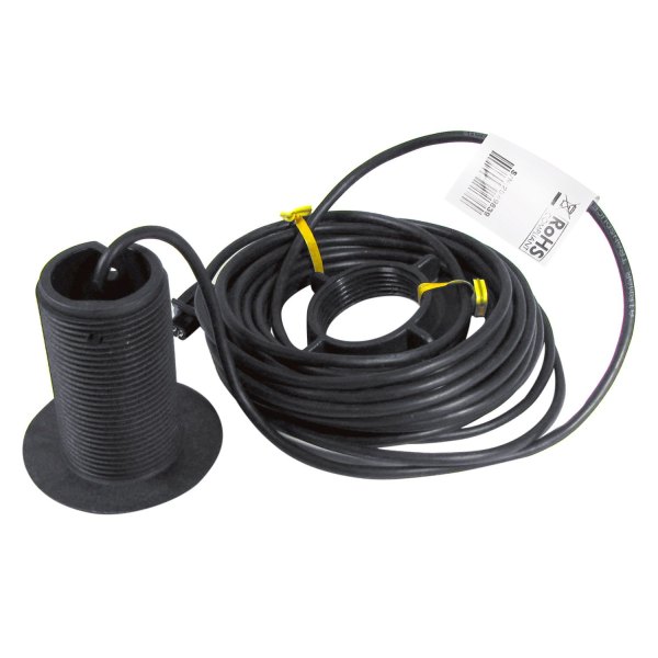 Faria Beede Instruments® - Plastic Flush Thru-hull Mount Transducer with 26' Cable