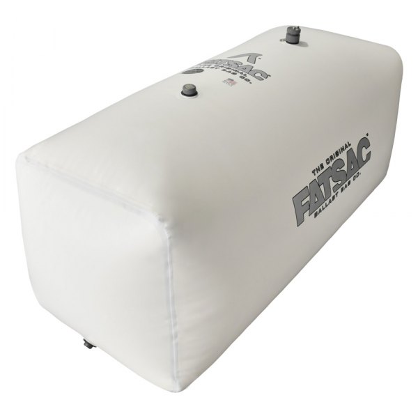 FatSac® - Jumbo V-Drive 50" L x 24" H x 24" W White 1100 lb Wake Surf Ballast Bag
