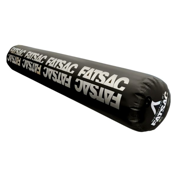 FatSac® - 20" D x 10' L Black Cylindrical Twin Eye Inflatable Fender