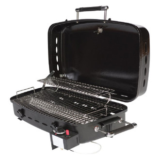 Faulkner® - Black LP Gas Standard Grill with LP Bottle Adapter