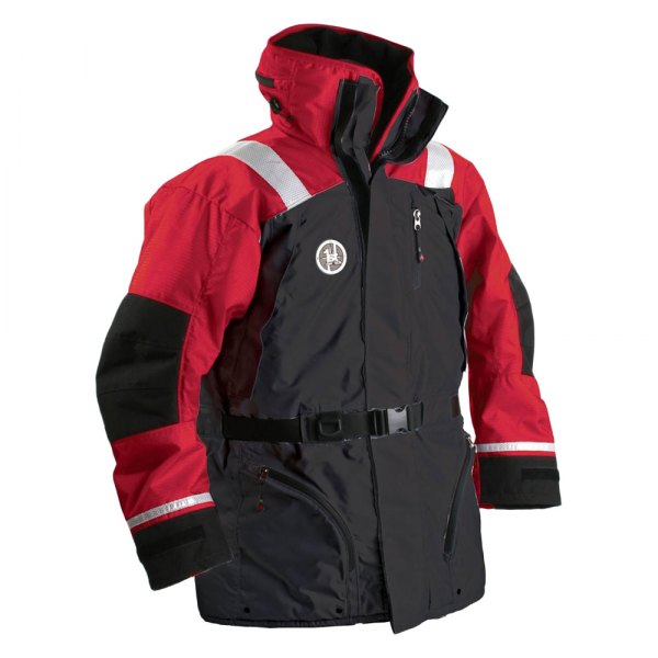 First Watch® - AC-1100 3X-Large Red/Black Flotation Coat