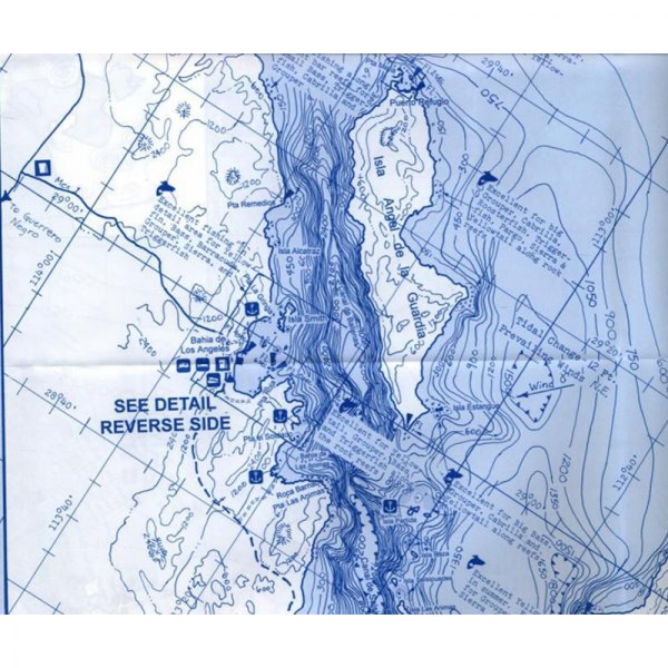 Fish-n-Map® - Sea of Cortez North Fishing Map