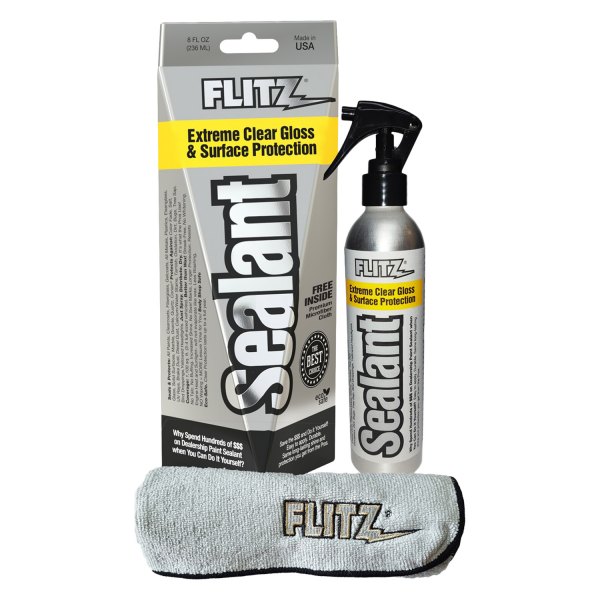 Flitz® - 8 oz. Pollution Sealant with Microfiber Polishing Cloth (1 Piece)