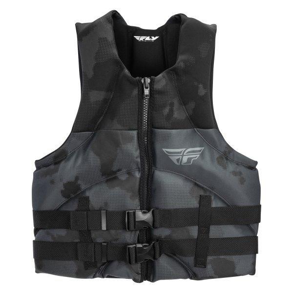Fly Racing® - Men's X-Small Black Neoprene Life Vest