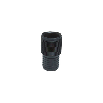 Forespar® - 1/2" Hose I.D. to 1/2" Male Marelon Black Hose/Pipe Adapter