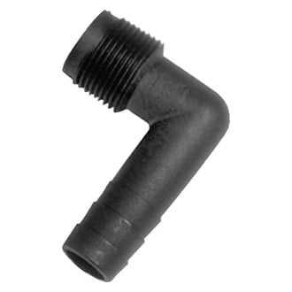 Forespar® - 3/4" Hose I.D. to 3/4" Male 90° Plastic Black Elbow Hose/Pipe Adapter