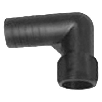 Forespar® - 1" Hose I.D. to 1" Female 90° Plastic Black Elbow Hose/Pipe Adapter