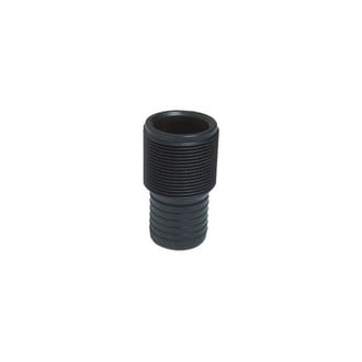Forespar® - 1-1/4" Hose I.D. to 1-1/4" Male Marelon Black Hose/Pipe Adapter