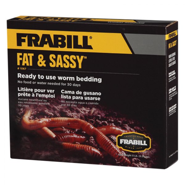 Frabill® - Fat & Sassy™ 5 lb Pre-Mixed Worm Bedding