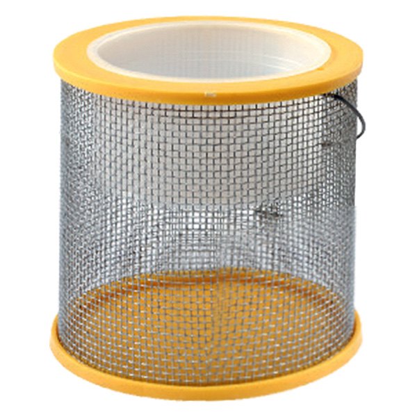 Frabill® - 6.3" x 6.3" x 6" Yellow Bucket Cricket Cage