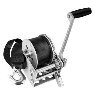 Fulton® - 900 lb Single Speed Trailer Winch with 12' L Strap
