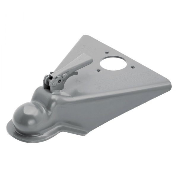 Fulton® - Class lV 10000 lb Gray Primer Weld On Wedge-Latch A-Frame Trailer Coupler for 2-5/16" Hitch Ball
