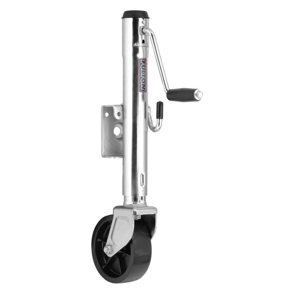 Fulton® - 1200 lb Side Mount Weld-On Trailer Jack with 6" D Poly Wheel & 10" Travel
