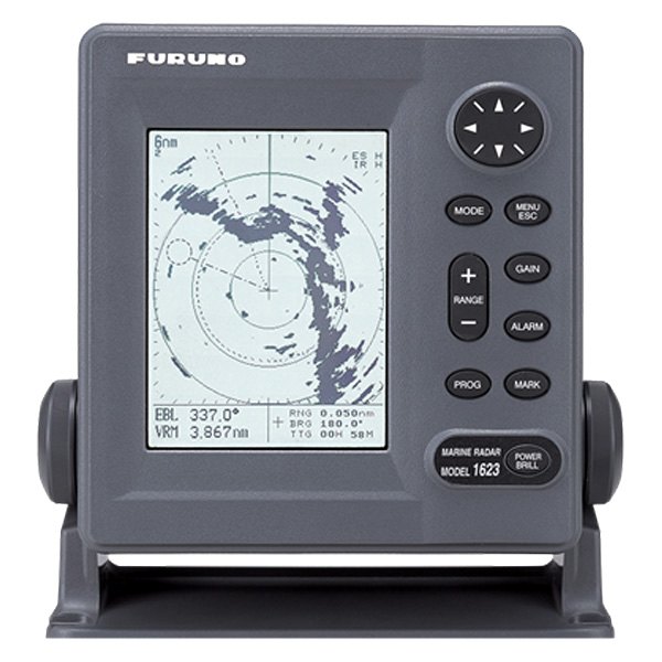 Furuno® - 2.2kW 15" Radome Radar System with 6" Display