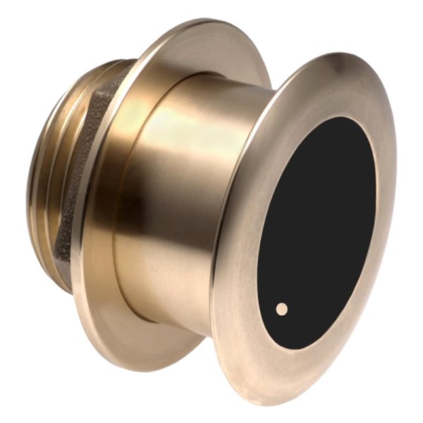 Furuno® - Airmar Tilted Element™ B164 10-Pin Bronze Flush Thru-hull Mount Transducer w/o Cable