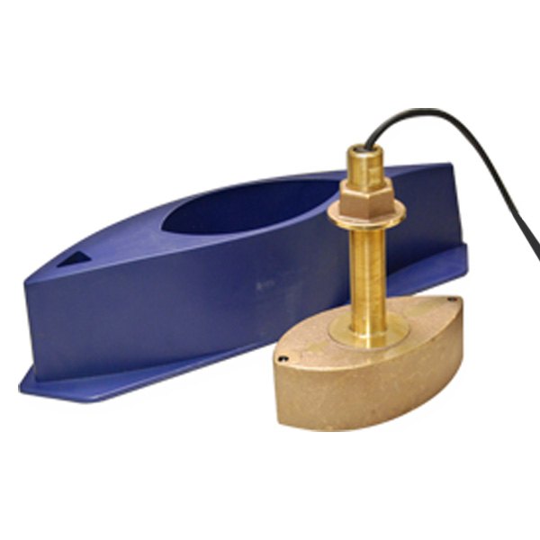 Furuno® - B275LHW Bare Wire Bronze External Thru-hull Mount Transducer with 39' Cable