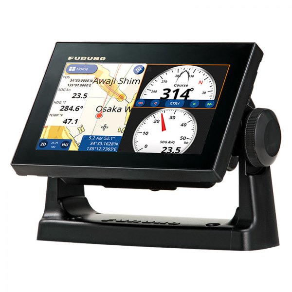 Furuno® - 7" Fish Finder/Chartplotter with C-MAP 4D Charts w/o Transducer