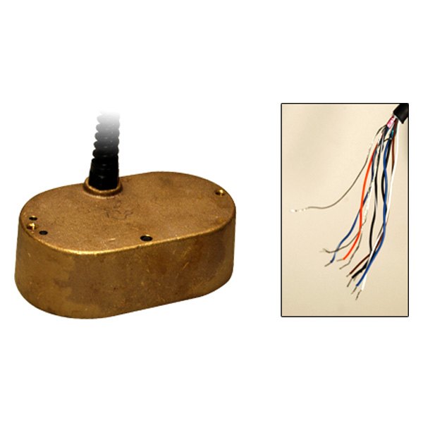Furuno® - PM265LH Bare Wire Bronze External Mount Transducer with 39' Cable