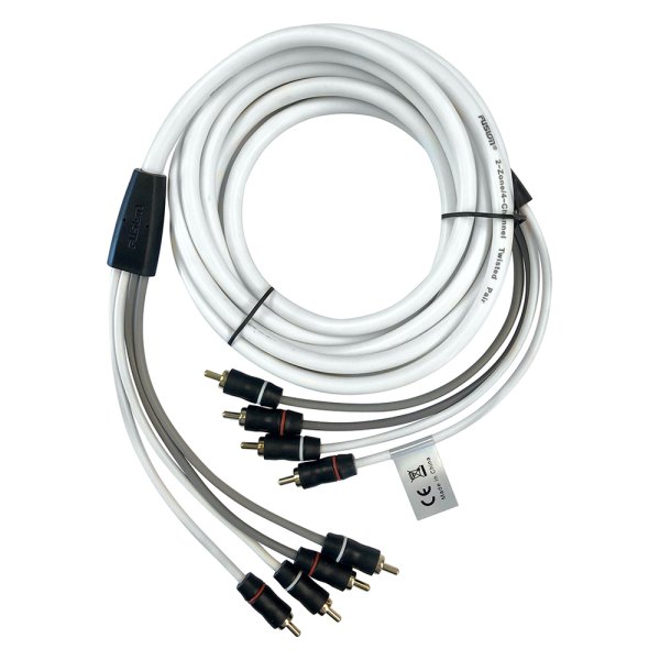 Fusion® - EL-FRCA6 2 RCA M to 4 RCA M 6' Audio Cable