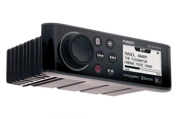 Fusion® - Black AM/FM/USB/SiriusXM/Bluetooth Stereo Receiver