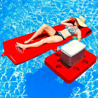 Gail Force® - Navy Float Rope Foam Mattress