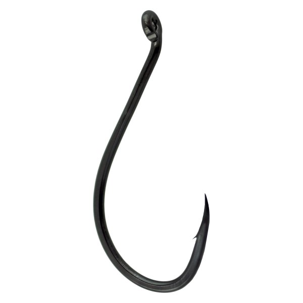 Gamakatsu® - Octopus 6/0 Size Black Hooks, 6 Pieces