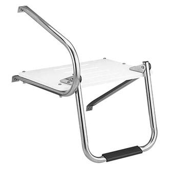 Garelick® - 15" L x 18" W Outboard Swim Platform with 1-Step Ladder