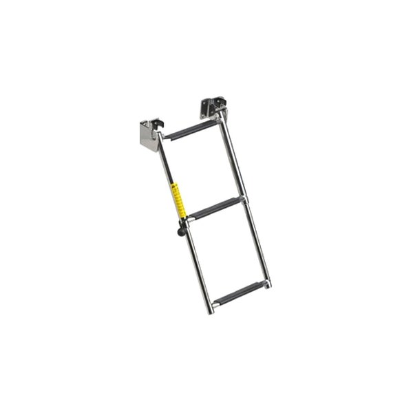 Garelick® - 23-1/2" H Stainless Steel 3-Step Telescoping Transom Ladder