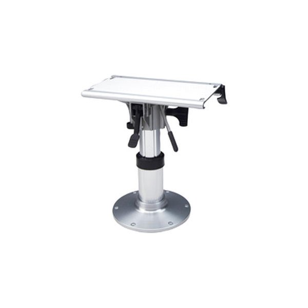Garelick® - 12"-15" H x 2-7/8" D Gas Rise Adjustable Post with Slide, Spider Mount & Round Base