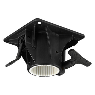 Garelick® - Millennium Series Silver Powder Coat Aluminum Positive Lock Seat Spider Swivel for 2-7/8" D Post