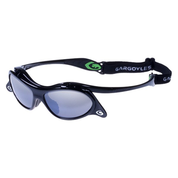 Gargoyles® - Gamer™ Black/Smoke/Silver Sunglasses