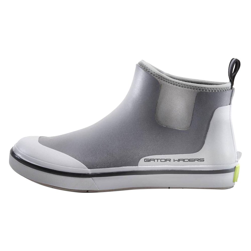 Gator Waders® DB10M10 - Men's Deck 10 Gray Boots 