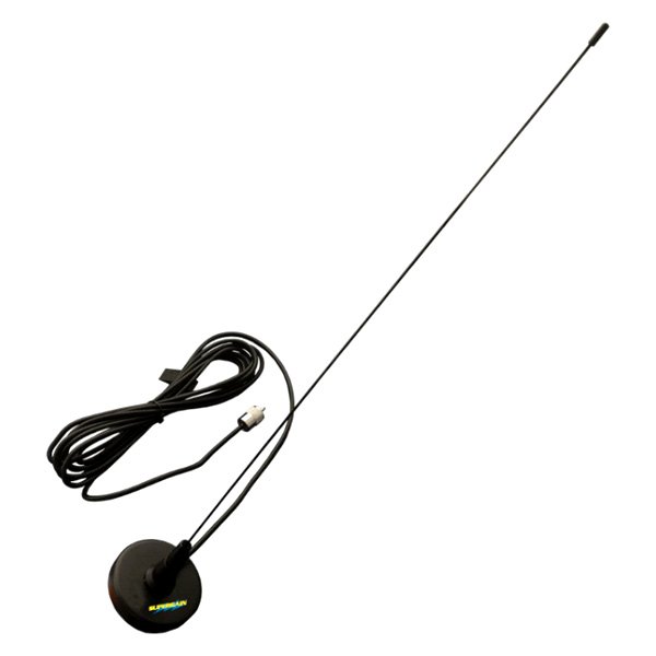 Glomex® - 21" 3 dB Black VHF Antenna with 15' RG58 Cable