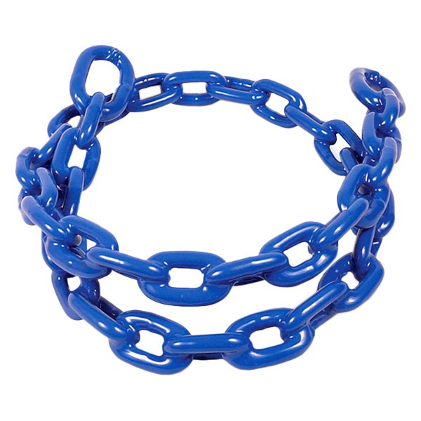 Greenfield® - 1/4" D x 4' L Blue PVC-Coated Steel Anchor Chain