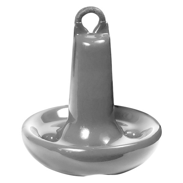Greenfield® - 10 lb Silver Painted Iron Mushroom Anchor