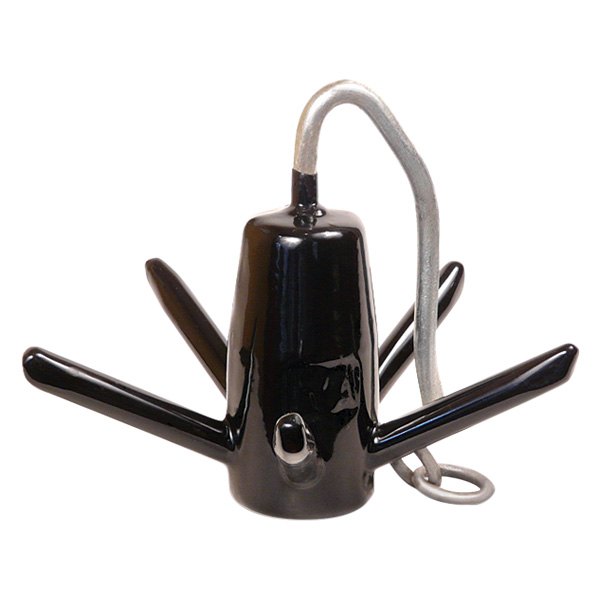 Greenfield® - 25 lb Black Painted Iron Richter Anchor