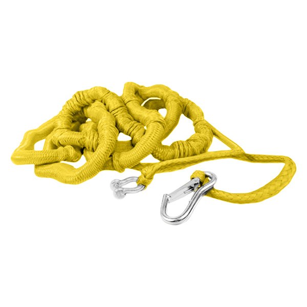 Greenfield® - 14'-50' L Yellow Polyester Bungee Anchor Cord