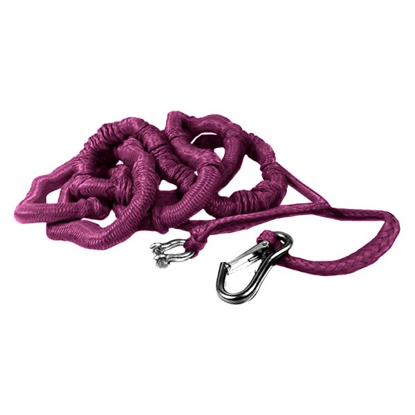 Greenfield® - 7'-18' L Purple Polyester Bungee Anchor Cord