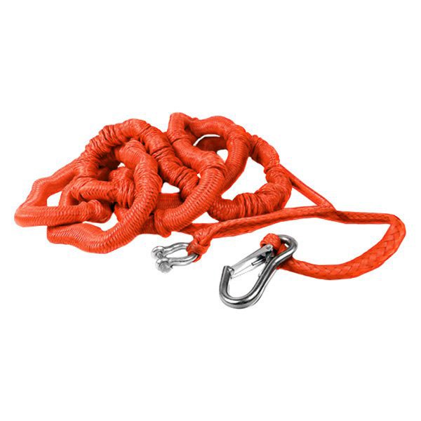 Greenfield® - 7'-21' L Orange Polyester Bungee Anchor Cord